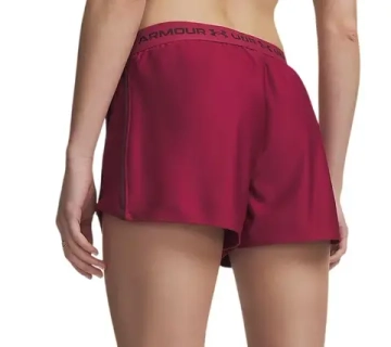 Женские Шорты теннисные Under Armour Tech Play Up - claret/dark red