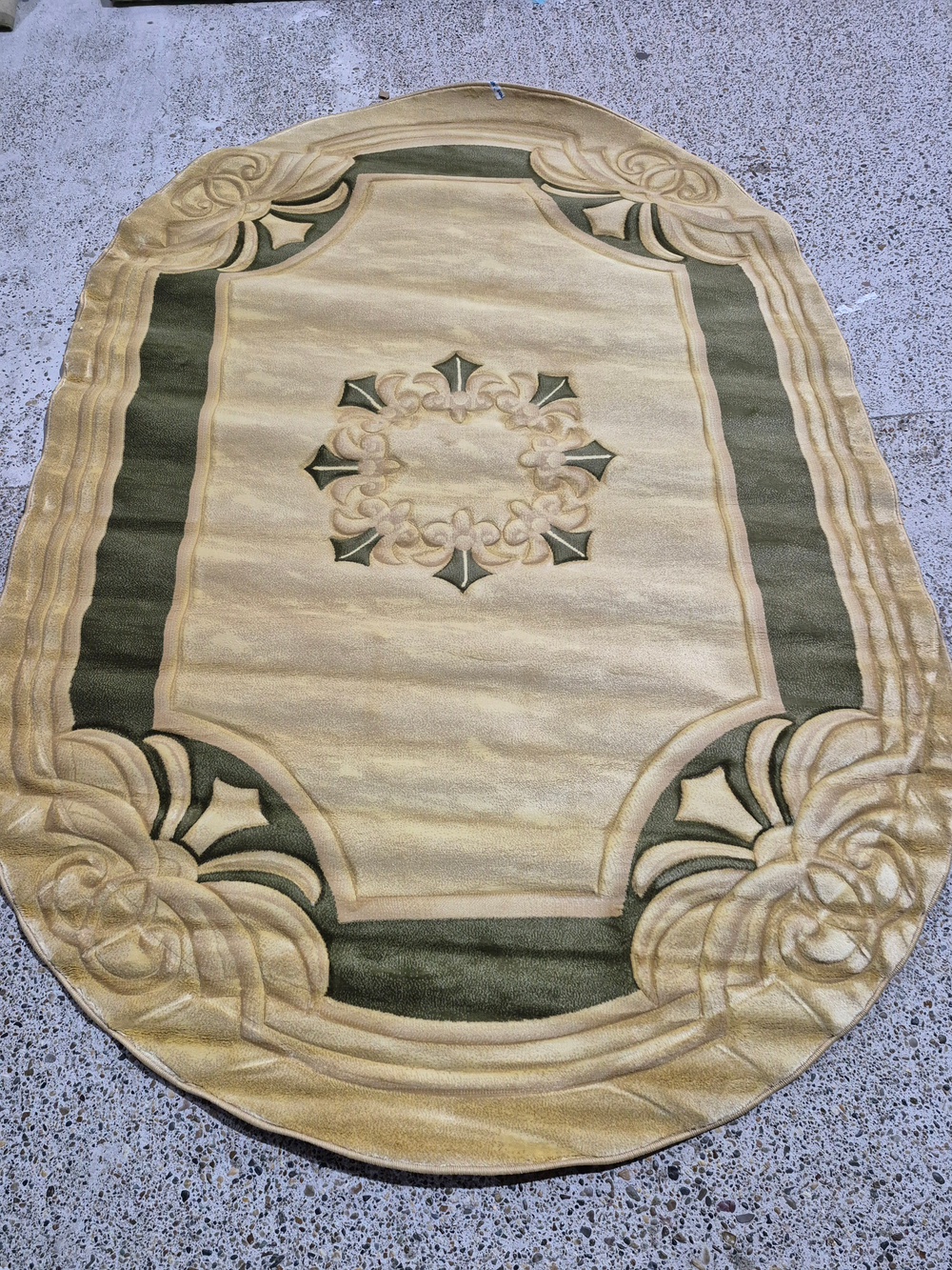 Leonardo 5333 CREAM-GREEN Овал