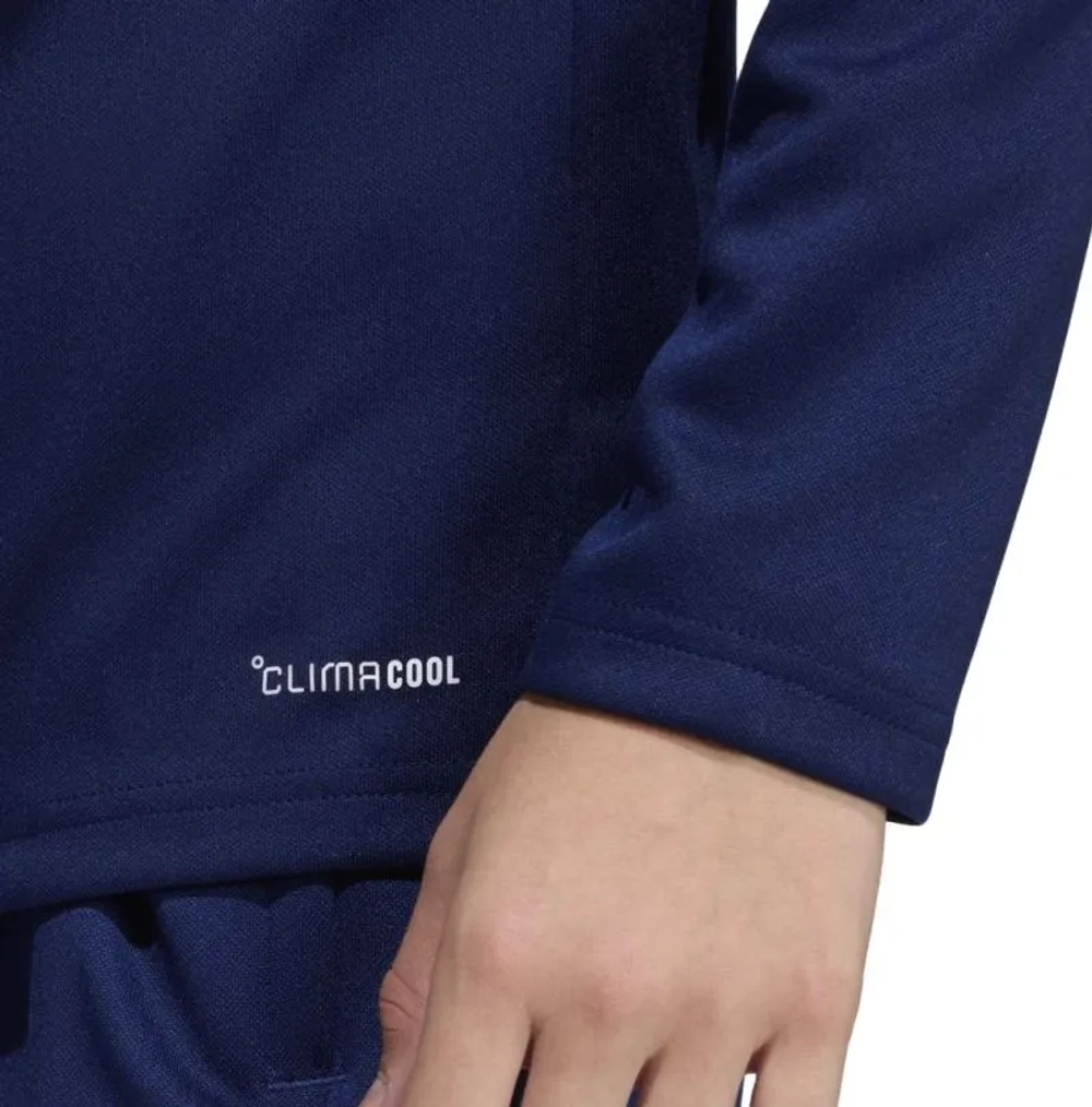 Кофта для мальчика теннисная Adidas Kids Entrada 26 Training Top - team navy blue/white