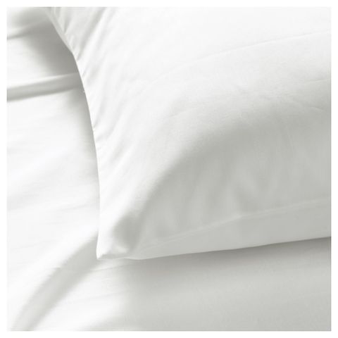 Наволочка IKEA NATTJASMIN (НАТТЭСМИН), Белый, 50х80 см