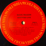 Dave Mason ‎– Certified Live 2LP (США 1976г.)