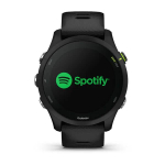 Смарт часы Garmin Forerunner 255 Music с черным ремешком
