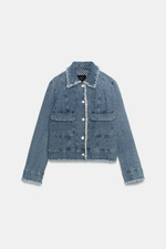 ДЖИНСОВАЯ КУРТКА — ZW COLLECTION — ZARA