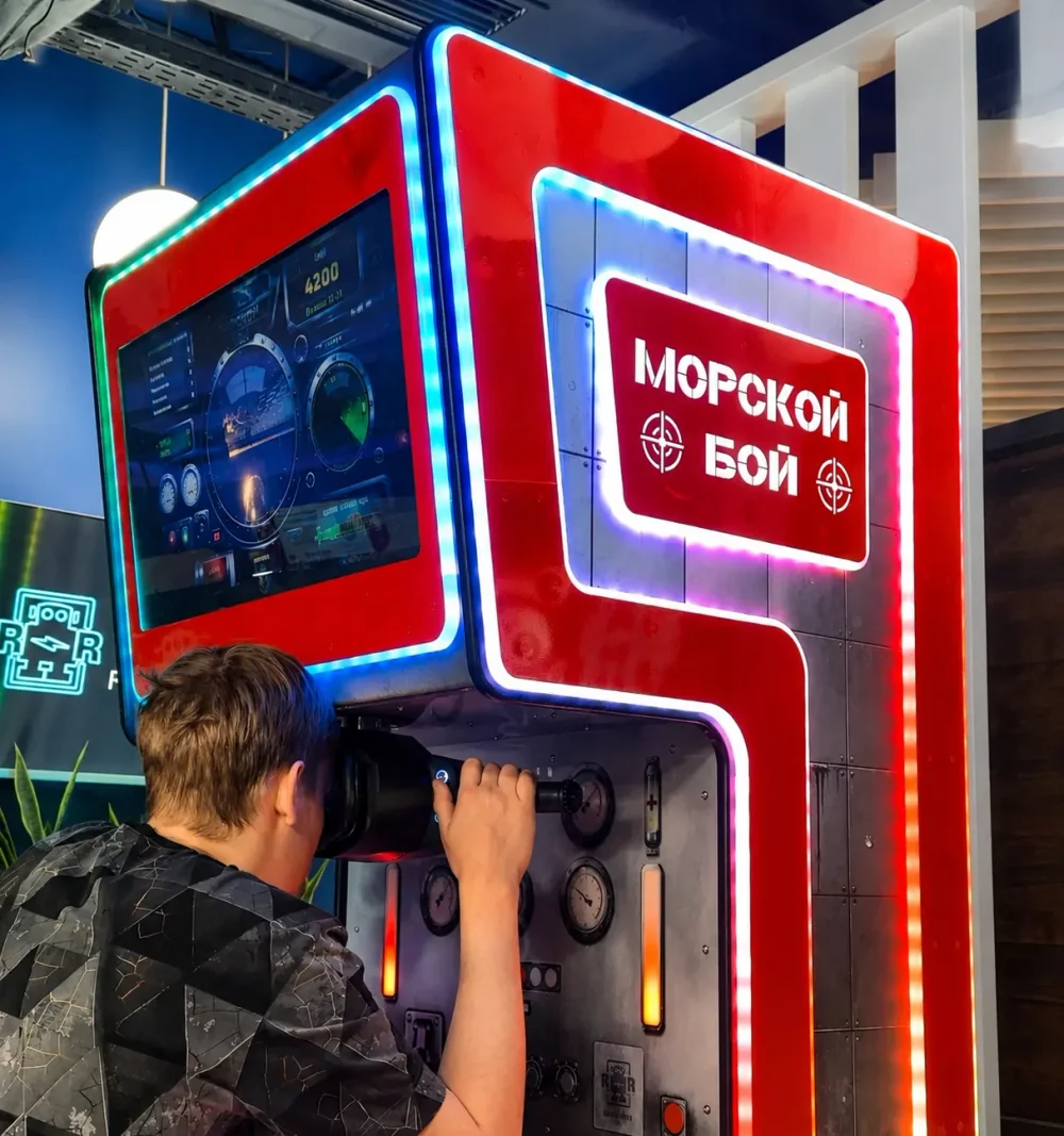 Игровой автомат VR Морской бой «Торпеда»