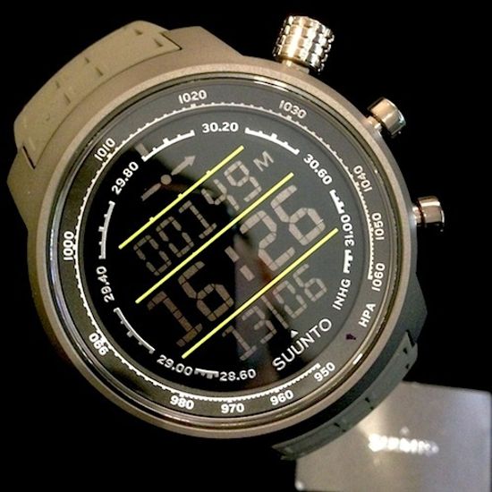 Наручные часы Suunto часы Elementum Terra Stealth rubber SS020336000