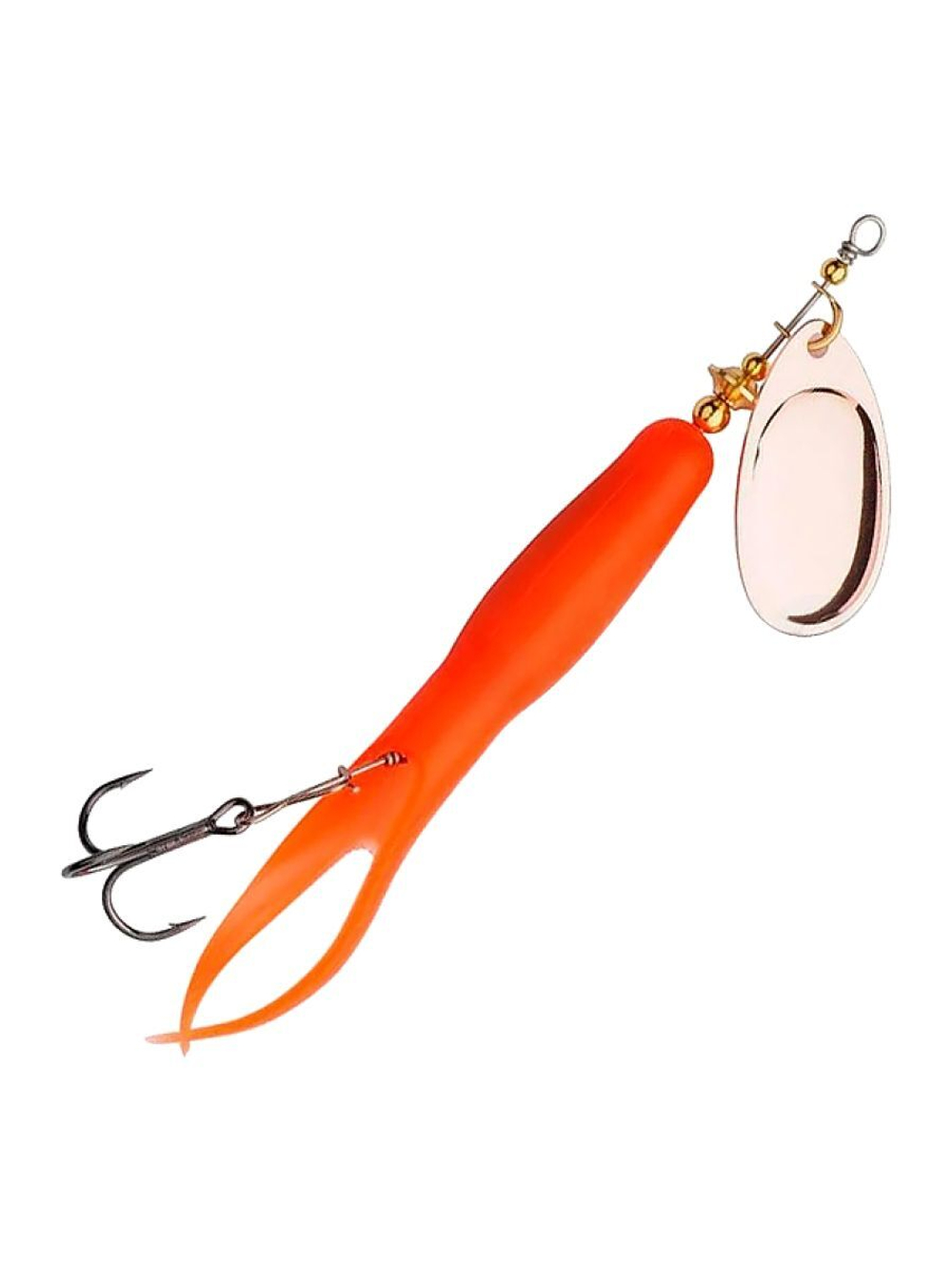 Блесна вращающаяся Abu Garcia Salmon Seeker, 24 г, Yellow/Silver