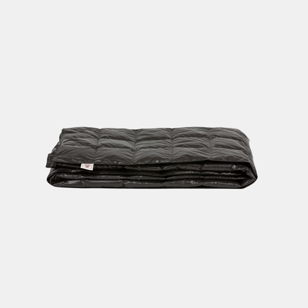 Дорожный плед пуховый 140х200 German Grass Travel Plaid&Pillow Black Черный