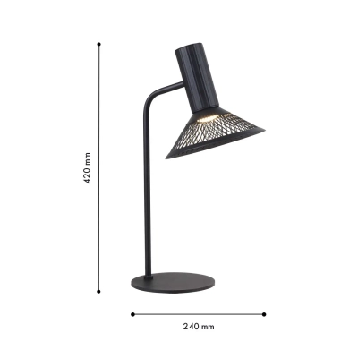 Настольная лампа Metrics 4623-1T, 1*LED*6W, 660LM, 3000K. ТМ F-Promo
