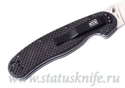Нож Ontario Rat 1 D2 8867 Карбон черныйфотография - 5