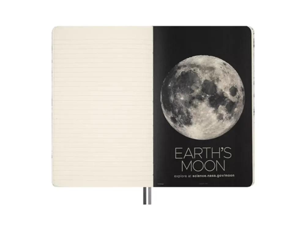 Блокнот Moleskine LIMITED EDITION NASA-INSPIRED Moon (SKNTBHL7063S1) 4