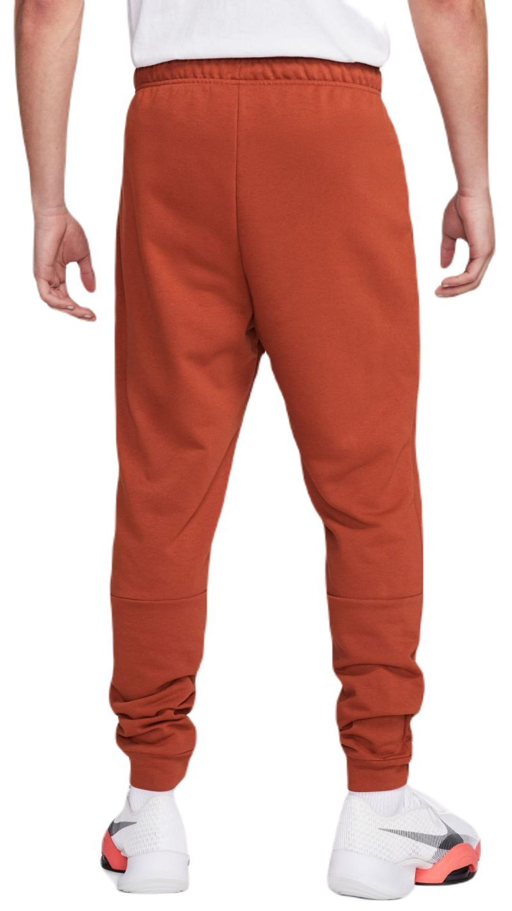 Мужские теннисные штаны Nike Dri-Fit Pant Taper - rugged orange/black