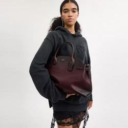 COACH СУМКА SOFT EMPIRE 40, БОРДОВЫЙ