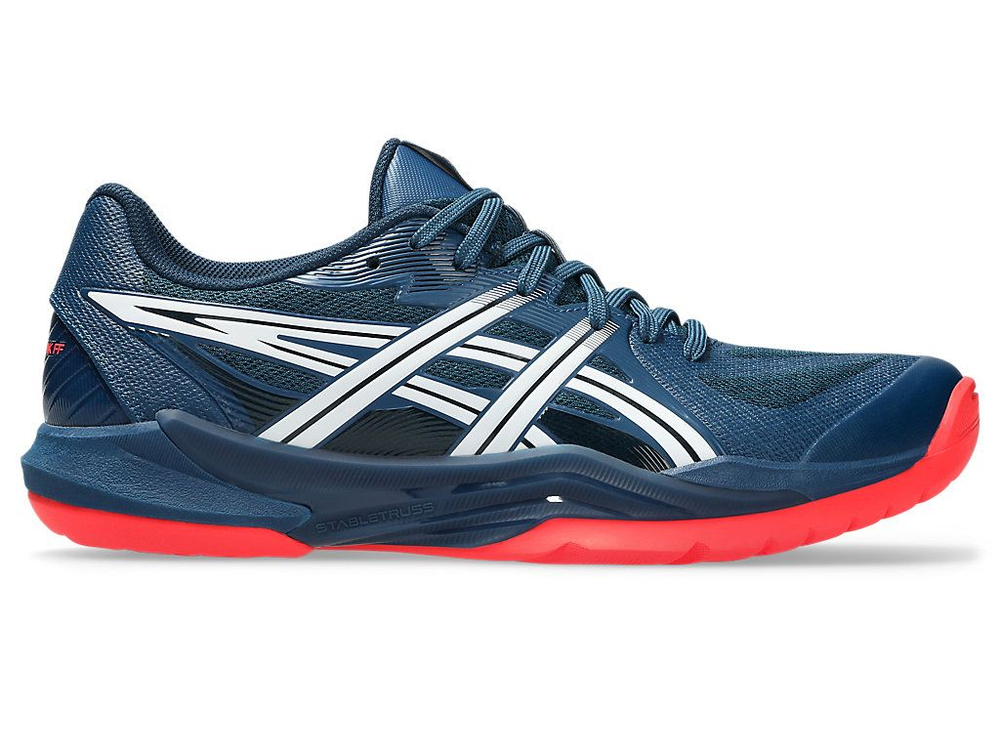 Мужские кроссовки для бадминтона/сквоша Asics Powerbreak FF — mako blue/white