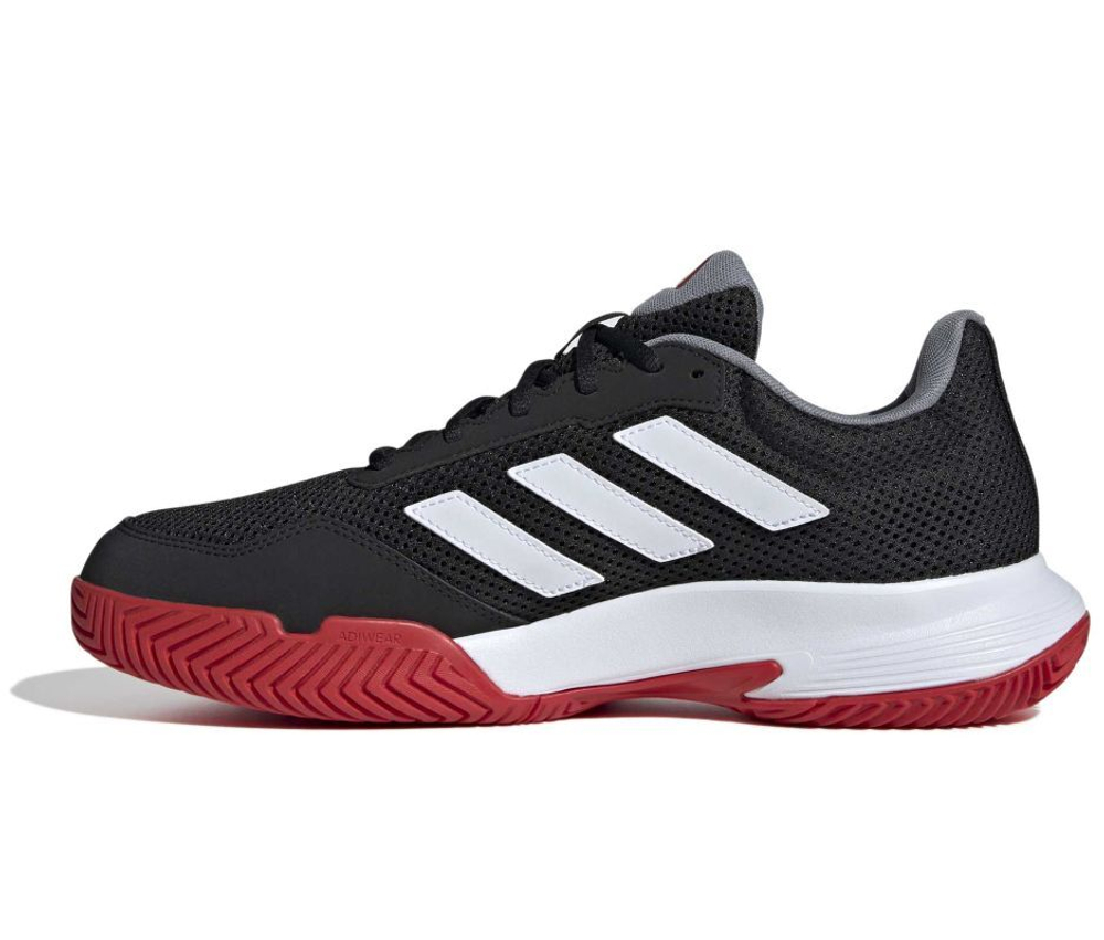 Теннисные кроссовки Adidas Game Spec 2 - core black/cloud white/better scarlet