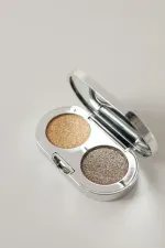 Тени-спарклы для век MAKEUPSTOREKZ DOUBLE SPARKLES - MOONRIVER DS03