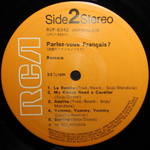 Baccara / Parlez-Vous Français? (LP)