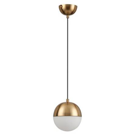 4960/1 PENDANT ODL22 393 античн.бронза/металл/белый/стекло Подвес E27 1*40W PINGA