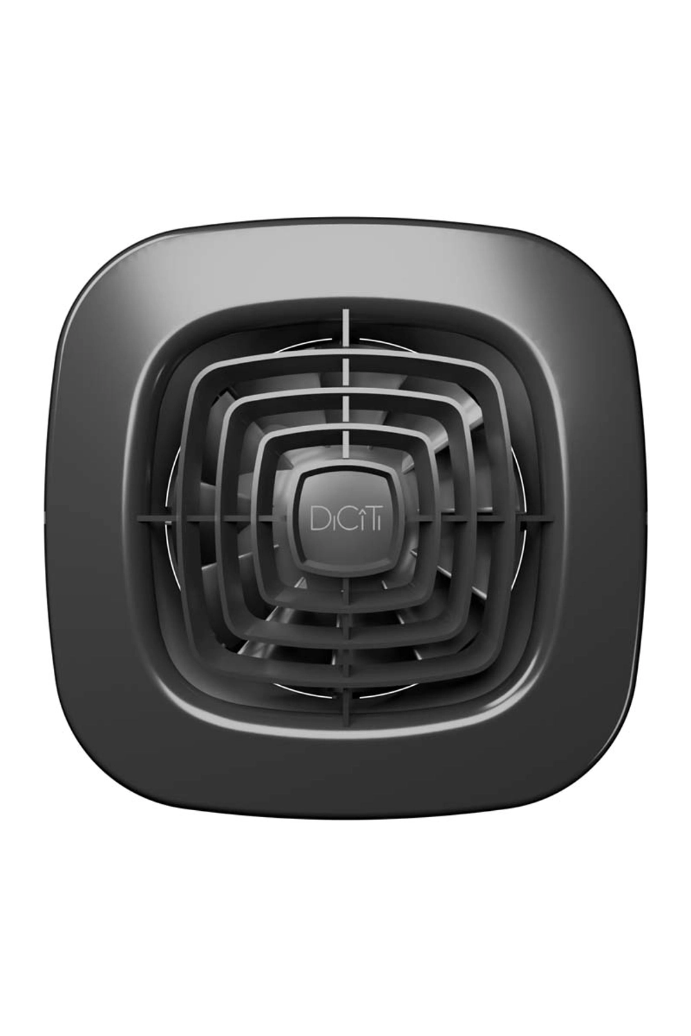 Вентилятор D100 AIR 4C Dark gray metal обр.клапан DICITI