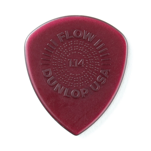 Dunlop 549R114 Flow Standard Grip 24Pack медиаторы, толщина 1.14 мм, 24 шт.