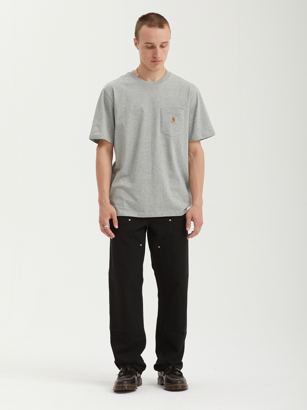 Мужские Брюки (Relaxed Straight Fit) Double Knee
