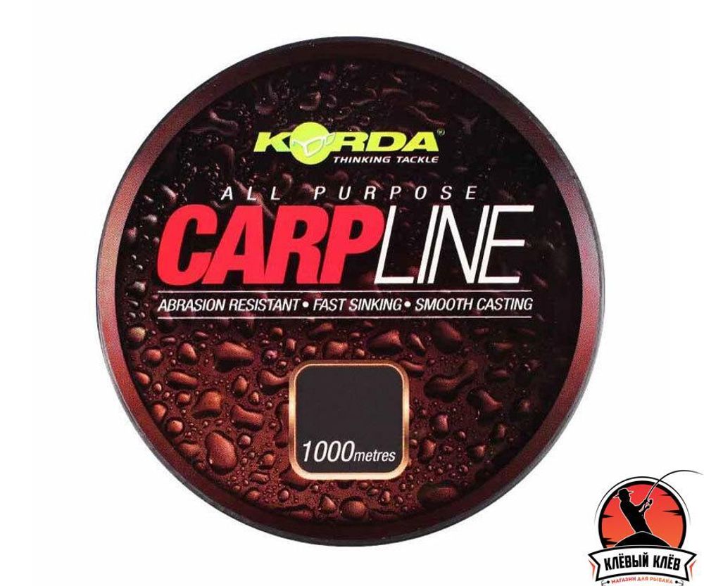 KORDA Леска Carp Line 0.43мм 1000м 18lb