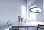 Pendant design lamp  O-Space by Foscarini (Orange)