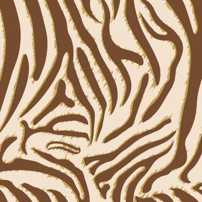 Animal Print with zebra stripes