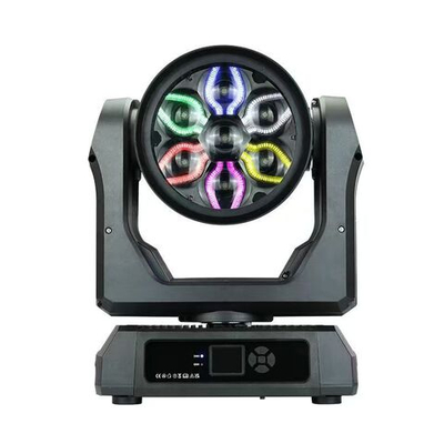 Вращающаяся голова WASH 7х60W AURA 12x4 Вт RGBW