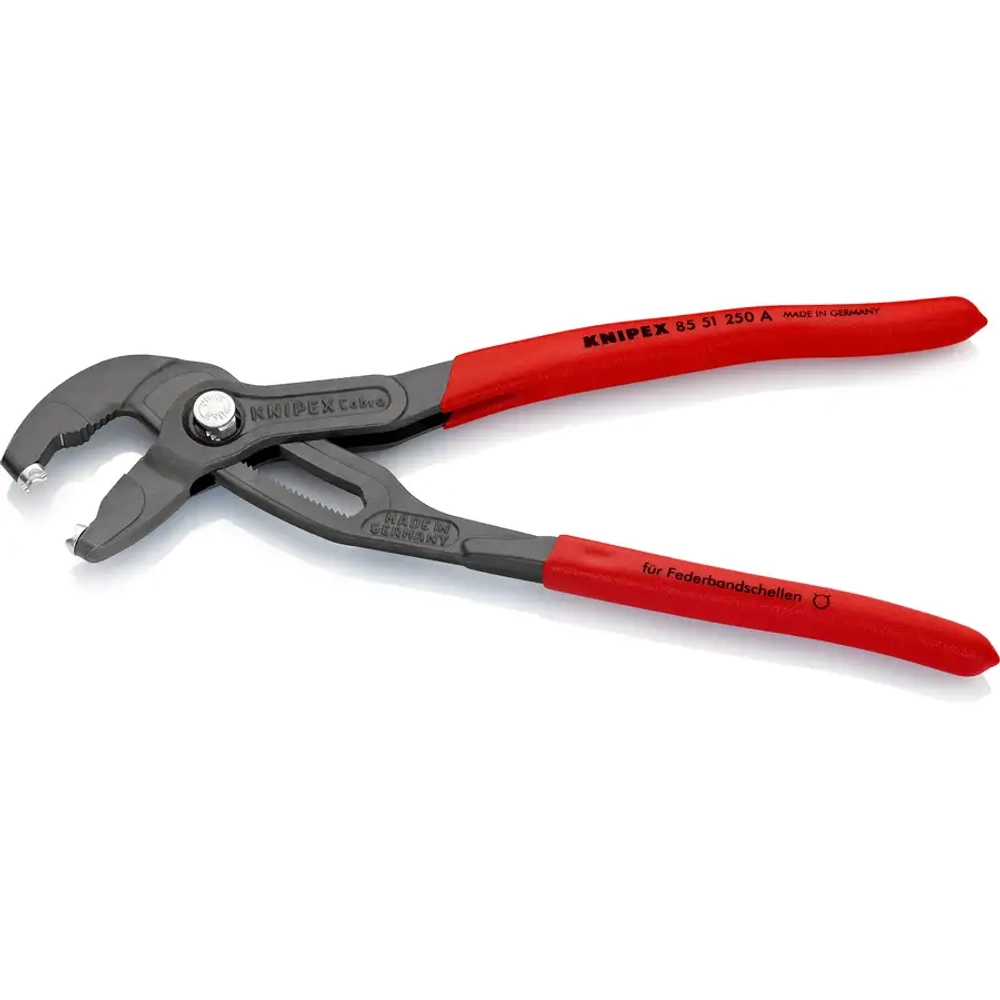 Щипцы для пружинных хомутов черненая 250 мм Knipex 85 51 250 A SB