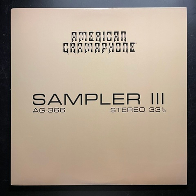 Сборник Sampler III (США 1984г.)