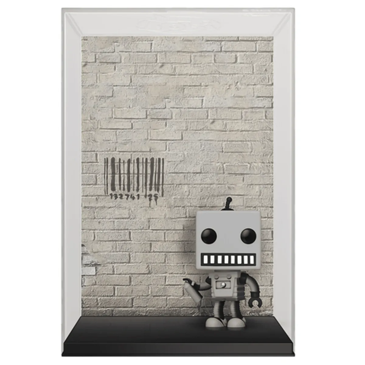 Funko POP! Art Cover Brandalised Banksy: Tagging Robot (02)