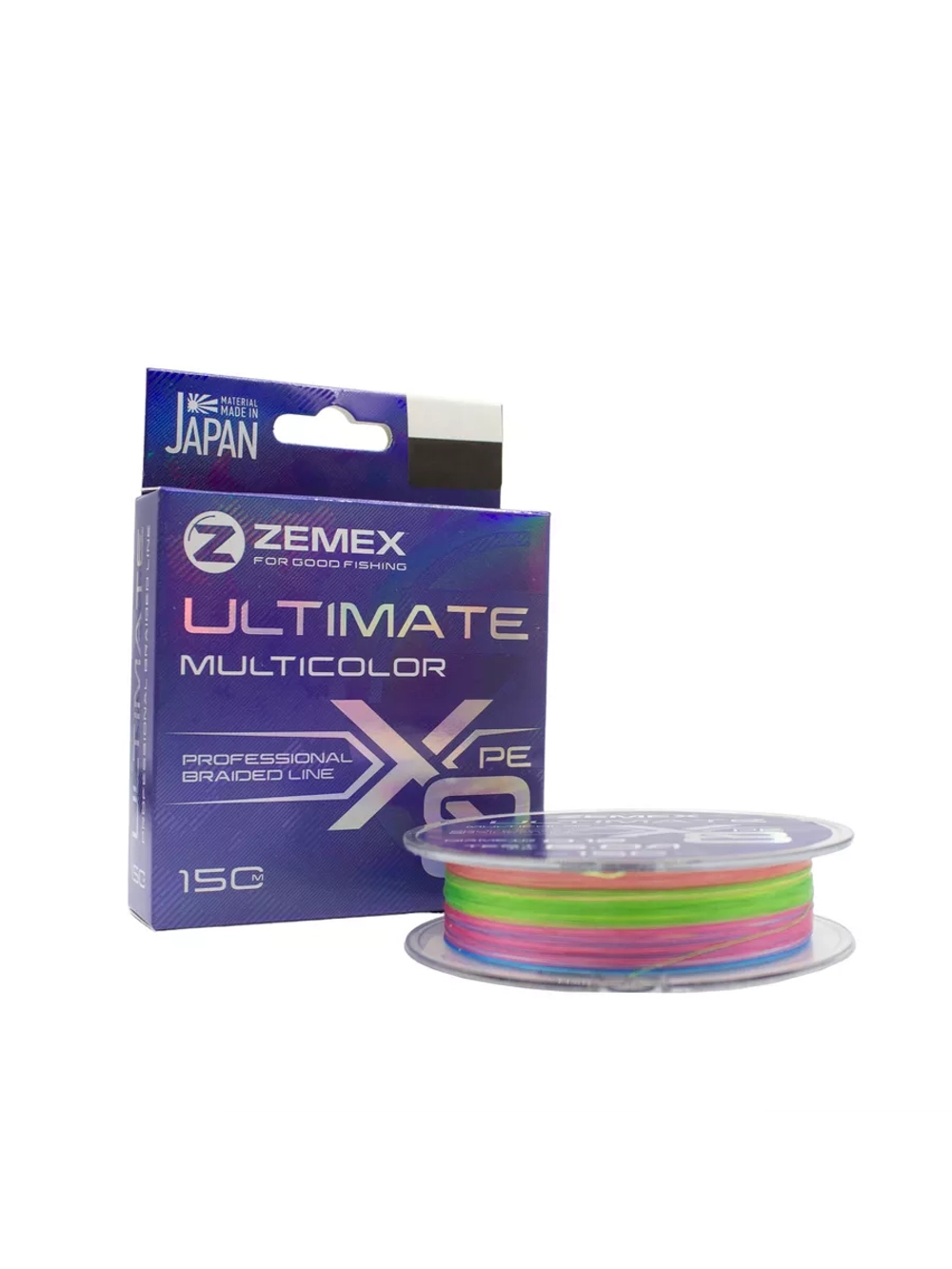 Плетеный шнур ULTIMATE х8 150 м мультиколор