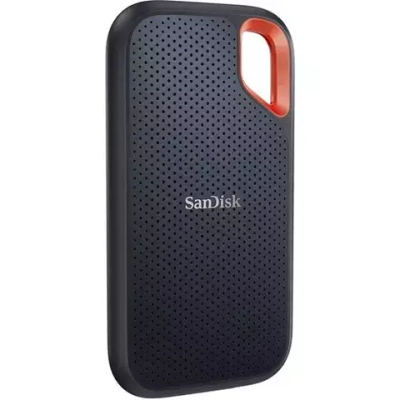 2 ТБ Внешний SSD SanDisk Extreme Portable V2, USB 3.2 Gen 2 Type-C, черный