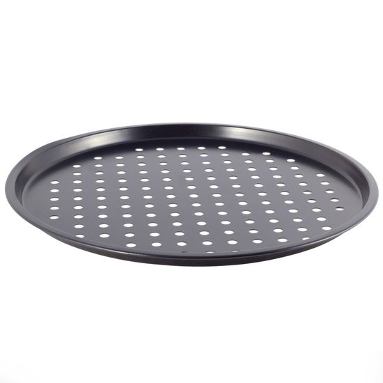 Форма для запекания пиццы 32 см с отверстиями Ofenbach NB 100707 из углеродистой стали