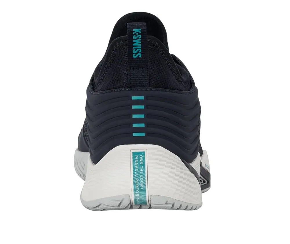 Мужские кроссовки теннисные K-Swiss Hypercourt Pinnacle - carbon/blanc de blanc/baltic