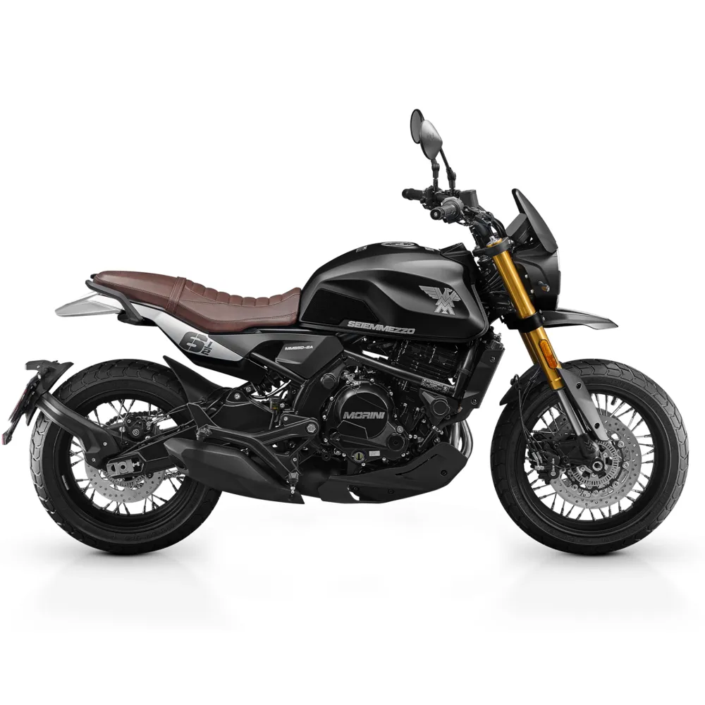 Мотоцикл Moto Morini SEIEMMEZZO SCR черный
