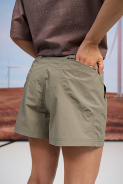 Шорты Nothomme Blue Colorful Casual Shorts "Gray Khaki" Women's