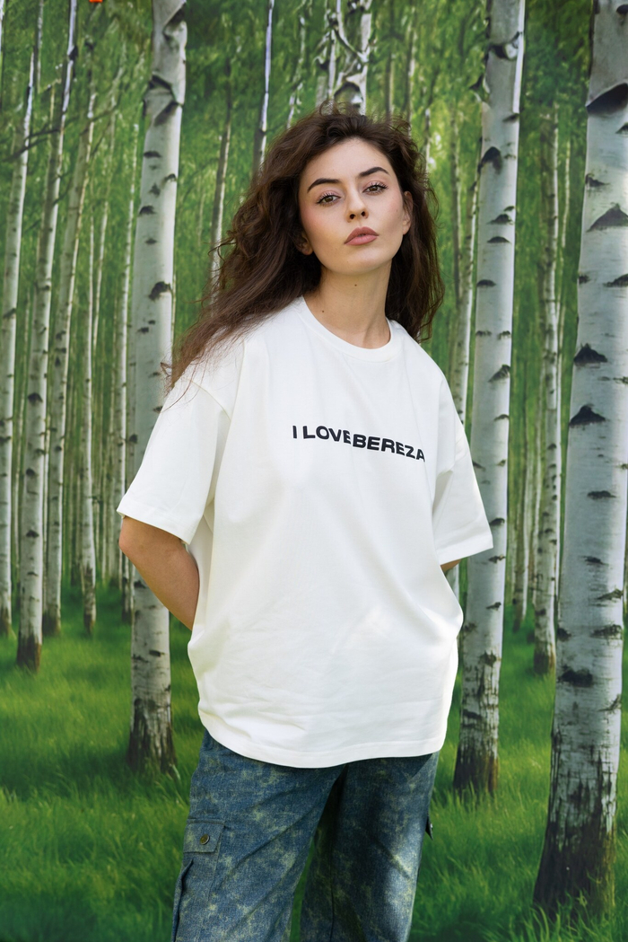 Футболка I Love Bereza (White)
