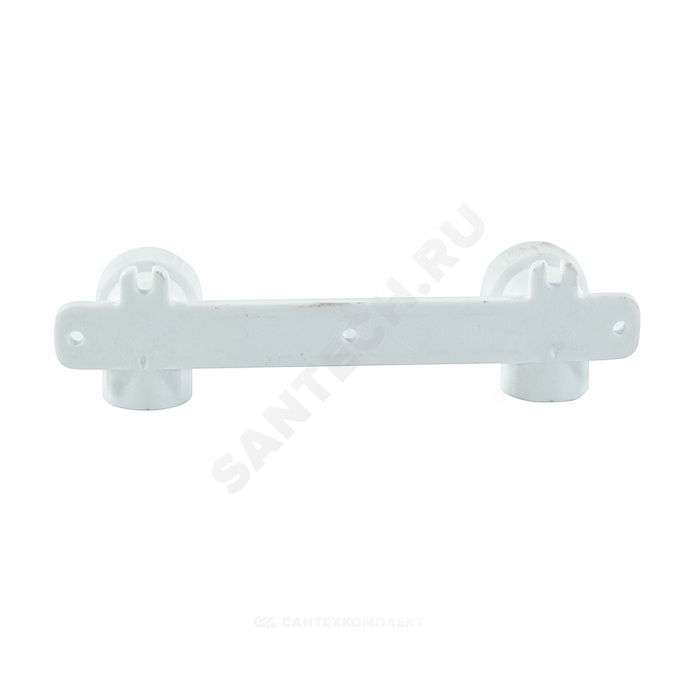 Планка монтажная PP-R белая Дн 25х3/4" НР под смеситель с водорозетками PRO VALFEX 10124125-PRO