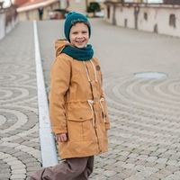 Парка демисезонная на меху "Кэмел" подростковая