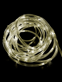 Гирлянда "ДЮРАЛАЙТ", D 4мм 100LED цвет тепло-белый GS IP44 4.5V1.35W адаптер MAG-G092-031