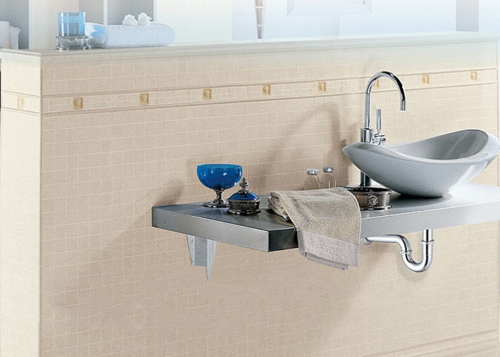 Сифон для раковины CeramaLux C068, хром, без отстойника