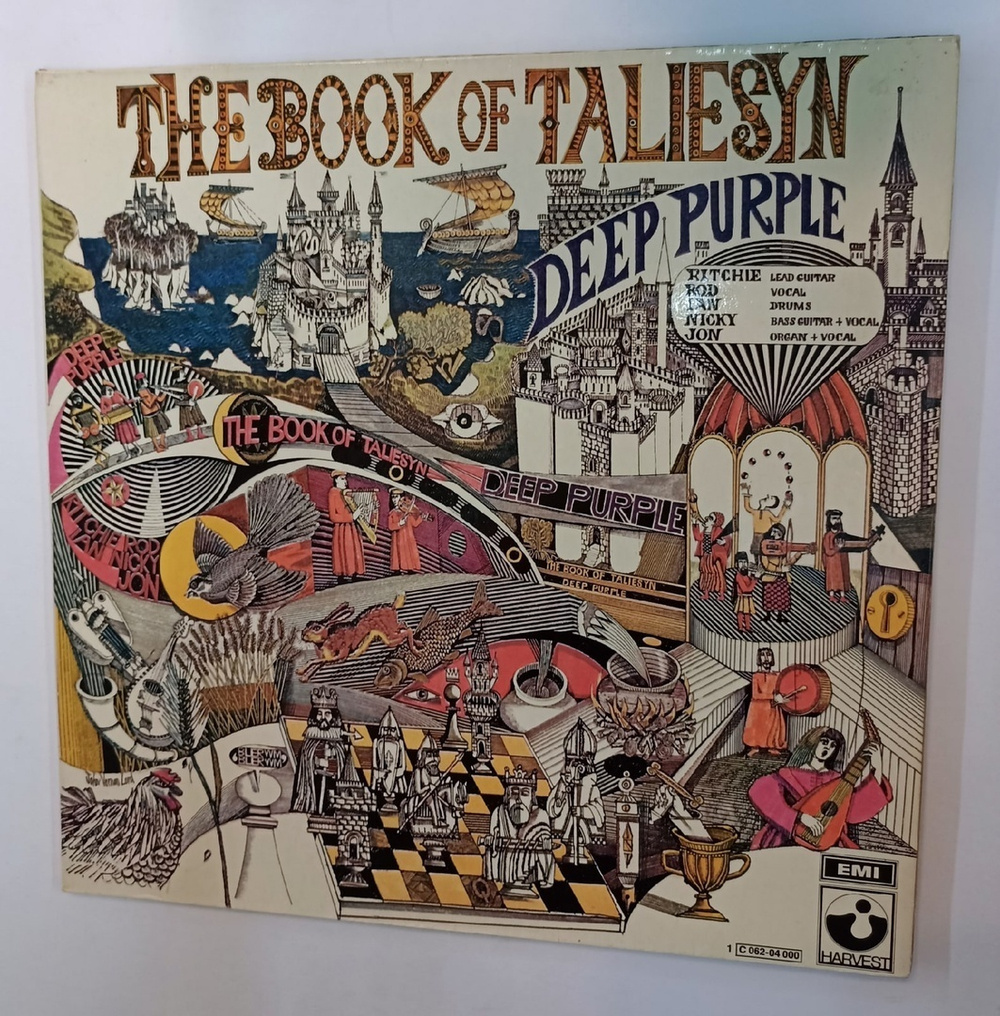 Deep Purple The Book Of Taliesyn (Germany 1969)