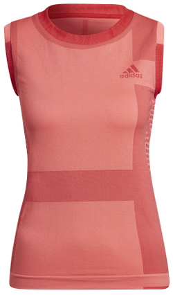 Женский теннисный топ Adidas Tennis Premium Primeknit Tank Top W - acid red