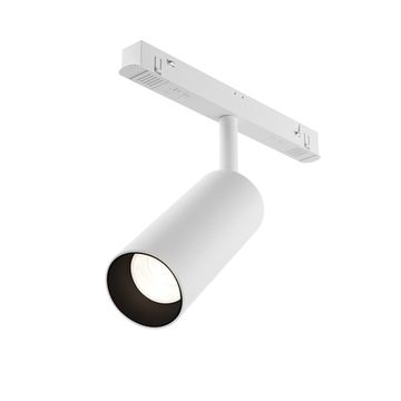 Трековый магнитный светодиодный светильник 12W 4000К TR032-2-12W4K-S-W белый Focus Led Exility Maytoni