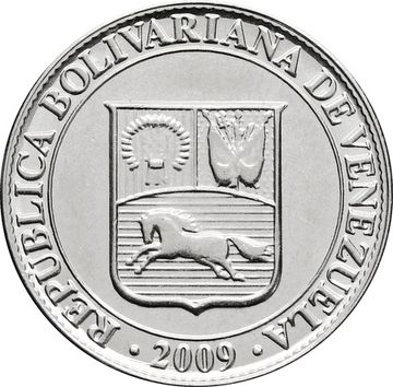 25 сентимо 2009 Венесуэла