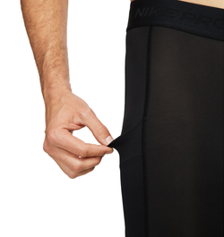 Мужские теннисные штаны Nike Pro Dri-Fit Tight - черный