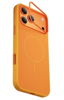Чехол защитный для iPhone 17 Pro / 18 Pro 6.3" Gurdini Modern Case with aluminium stand Orange