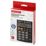 Калькулятор настольный Brauberg Ultra-08-BK, 8 разрядов, двойное питание, 154*115мм, черный