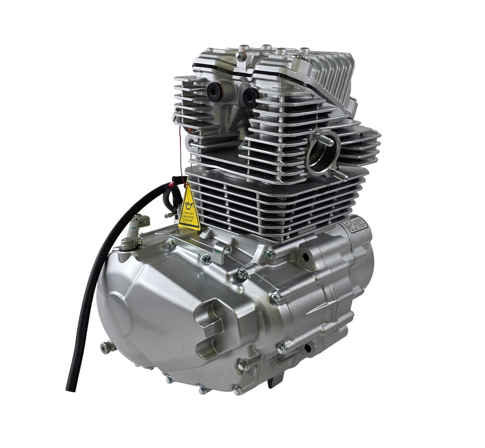 Двигатель 4т. 293 см3 TM300-S,177FMN-S, ZHONGMU, 4х клап., эл и кик стартер 6МКПП (аналог Зонгшен)